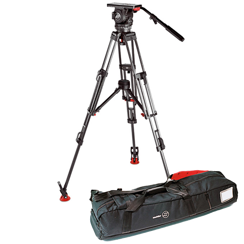 【システム18S1 ENG2MCF（1863S1）】 Sachtler カーボン3段三脚システム