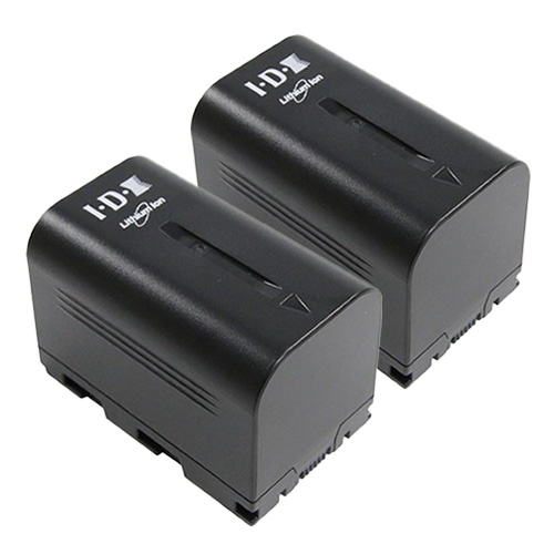 【SSL-JVC50(x2)】 IDX 7.4Vリチウムイオンバッテリー（セキュアタイプ） 2本セット